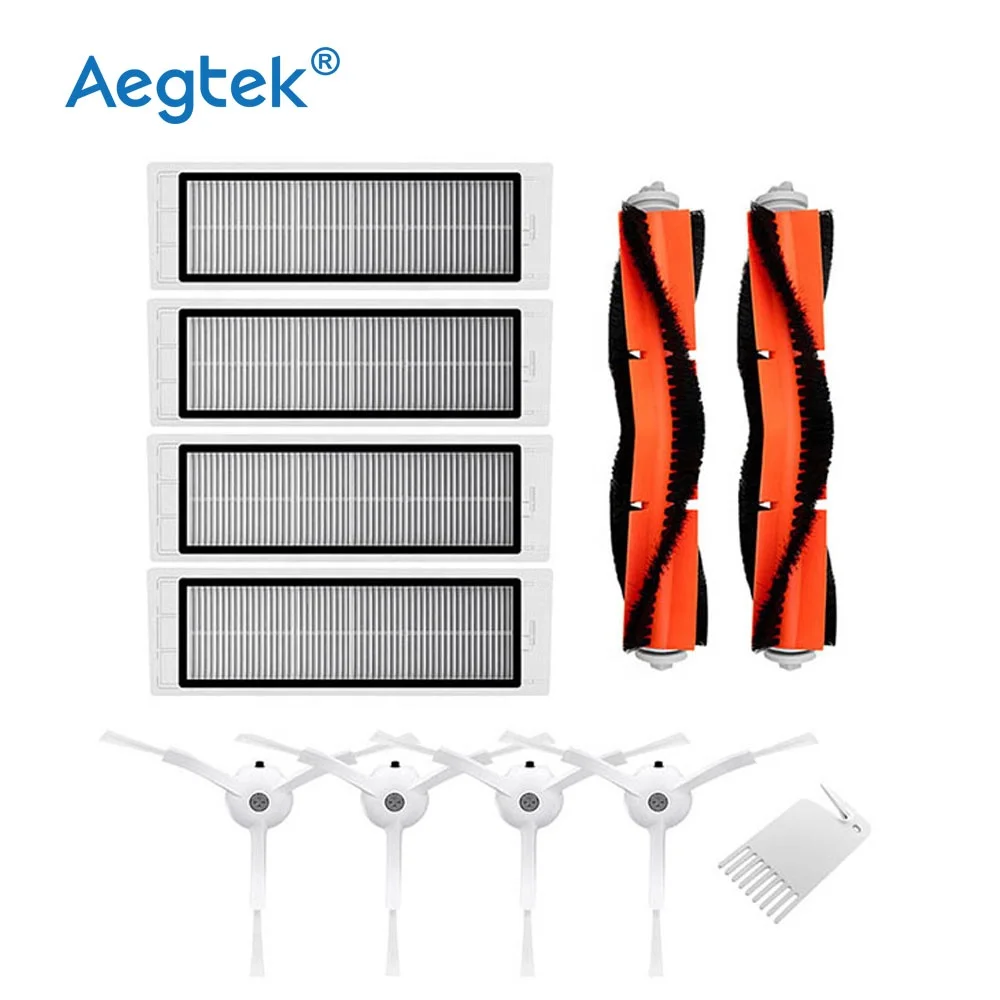 HEPA Filter Main Side Brush for Xiaomi Mijia Mi 1/1S Roborock S50 S55 S6 MAXV Pure S4 E4 E35 E25 E2 Vacuum Cleaner Parts