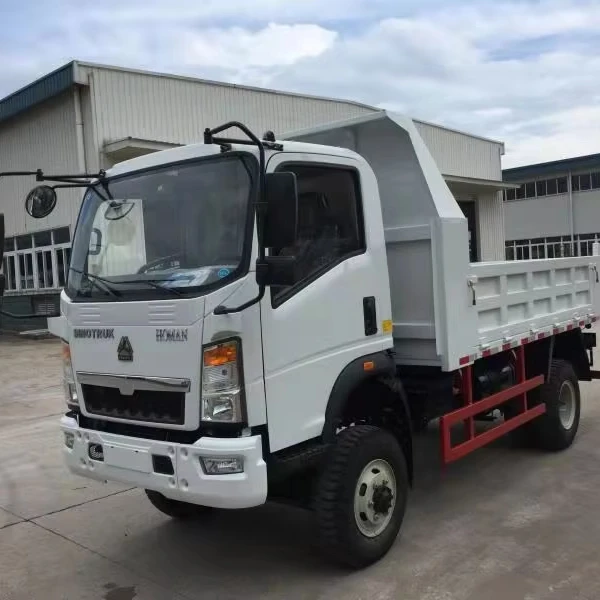 Low Price SINOTRUK Homan Mini Truck Dumper 6 Wheel Dump Truck Homan 10 Ton Dump Truck
