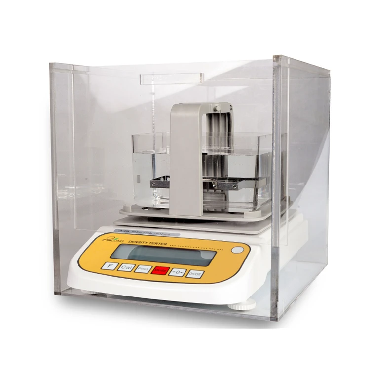 Automatic gold purity and karat tester 5mg/1mg silver gold purity density testing machine