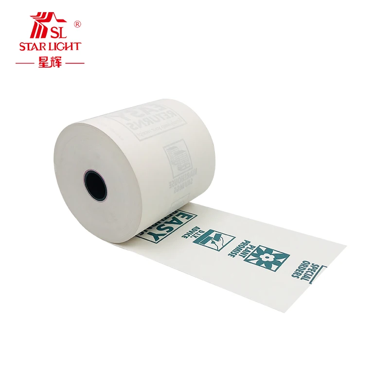 China Big Factory Good Price thermo paper thermal receipt rolls with bpa free thermal paper pos roll