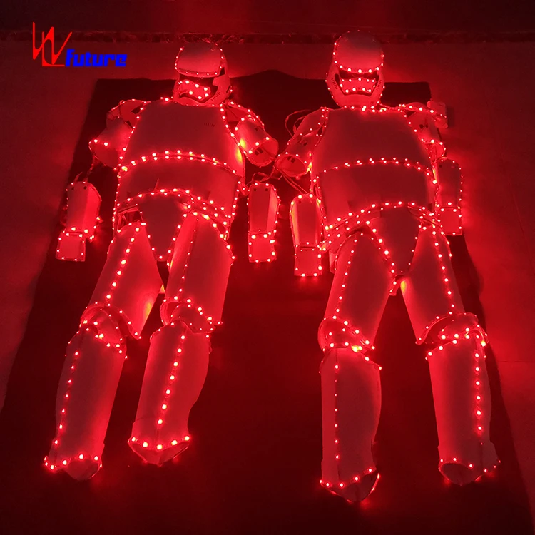led stage luminous performance clothing costumes Robot Costume For Unisex