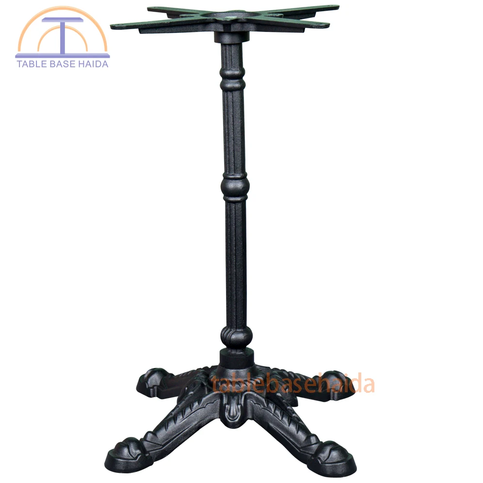 French style selling High Quality Vintage Cafe Table three Legs pedestal metal designer table legs