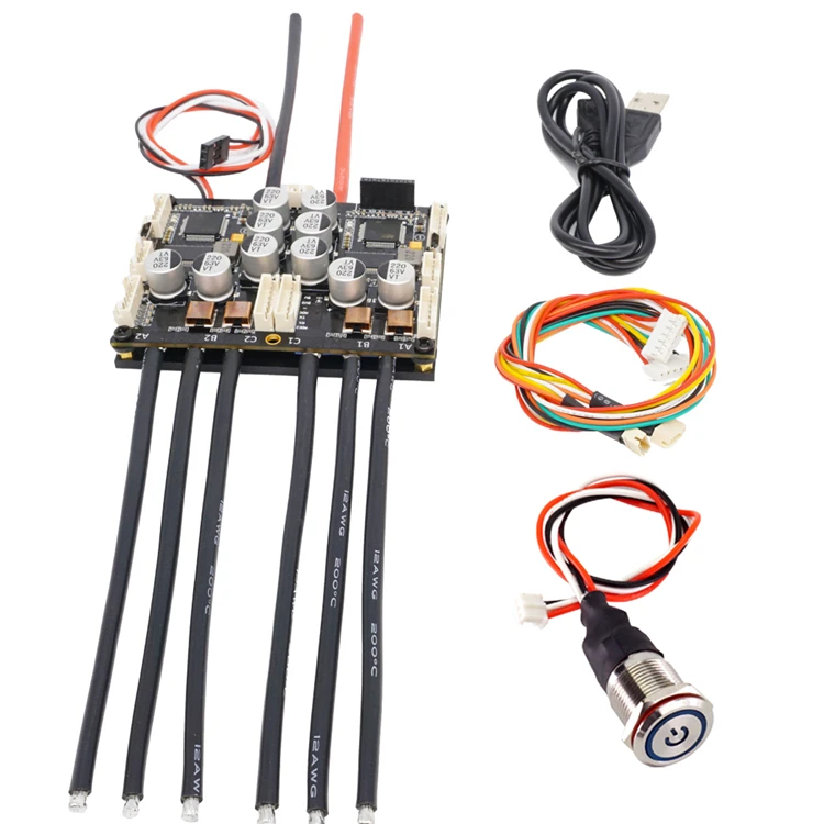 Flipsky 100A ESC FSESC 12S на основе контроллера VESC для электрического скейтборда