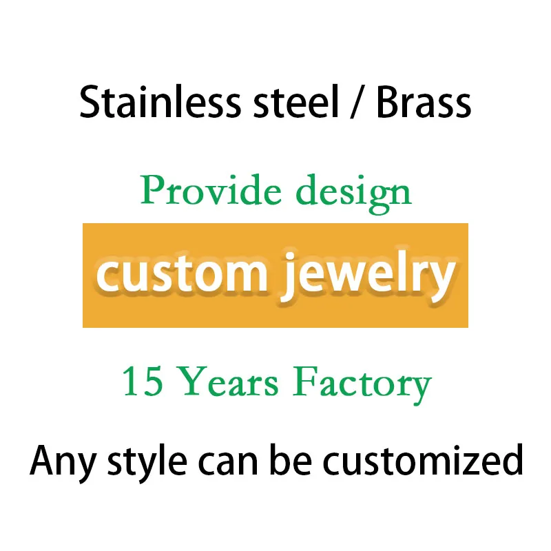 SSeeSY OEM Fashion Customizable Brass Necklace Custom Stainless Steel Jewelry Design Ring Earrings Bracelet Pendant Manufacturer