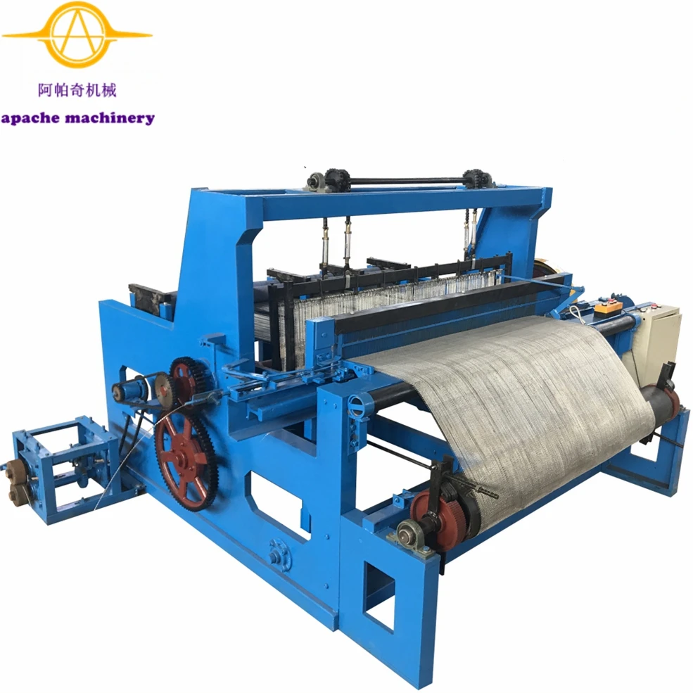APACHE  full automatic wire mesh making machine for weaving  screen mesh 0.5~2.5mm  2-5mm  6-12mm