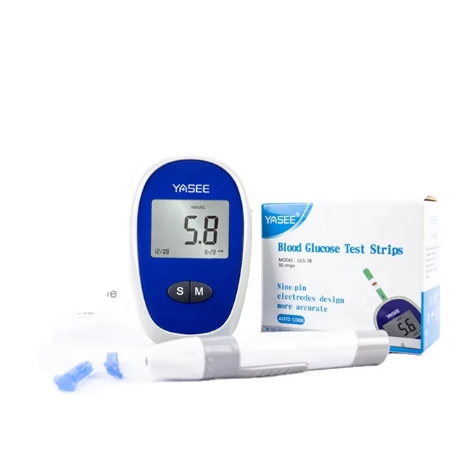 Free Sample Portable 3 In 1 Multifunction Uric Acid Meter Cholesterol Blood Glucose Monitor For Home Hospital