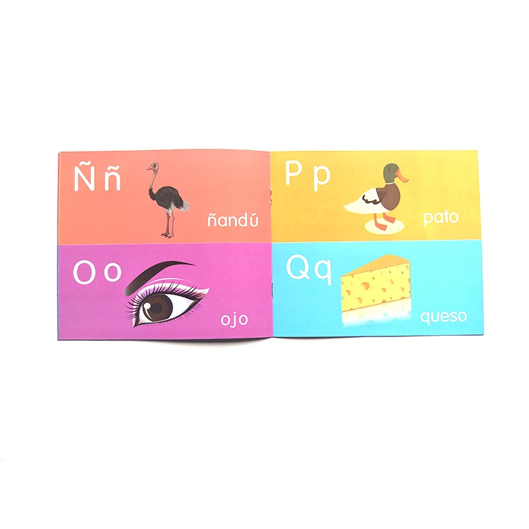 OEM preschool softcover pocket book for kids french children story book printing