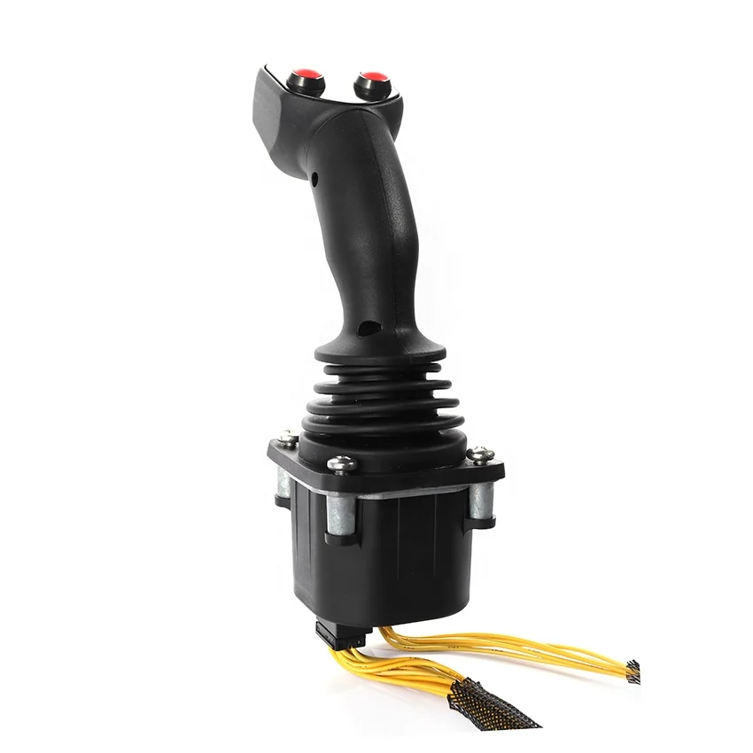 CAN output industrial joystick control for crane with various optional connector
