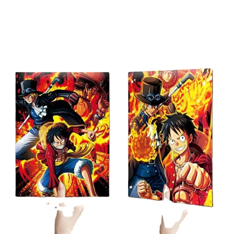 3D Lenticular Poster Animation Characters 3D Lenticular Pictures JAPAN 3D Anime Prints Home Decor Poster