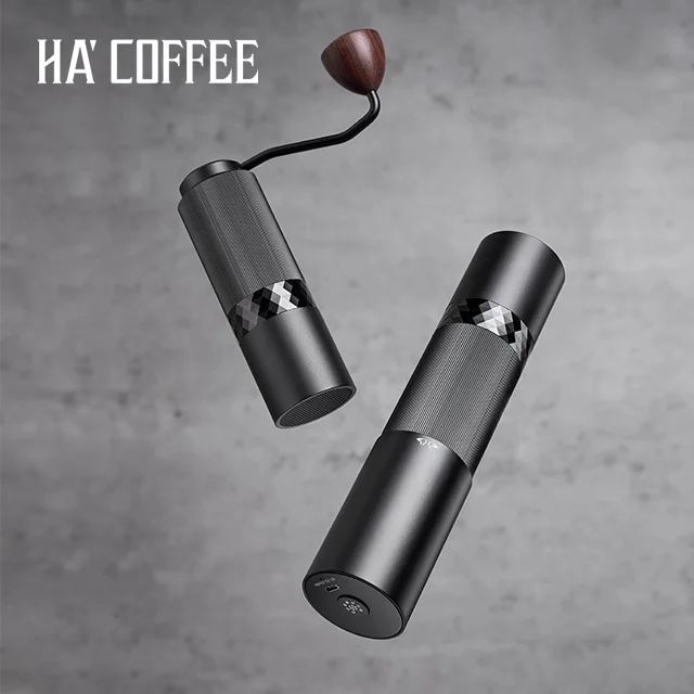 Лидер продаж, портативная электрическая кофемолка, лезвия из нержавеющей стали, мельница, перезаряжаемая кофемолка, мельница