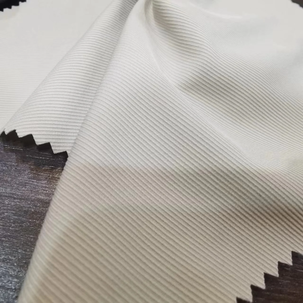 100% Polyester T800  combined twills   150D  DTY Woven Gabardine   khaki fabric for suit  pants   suits