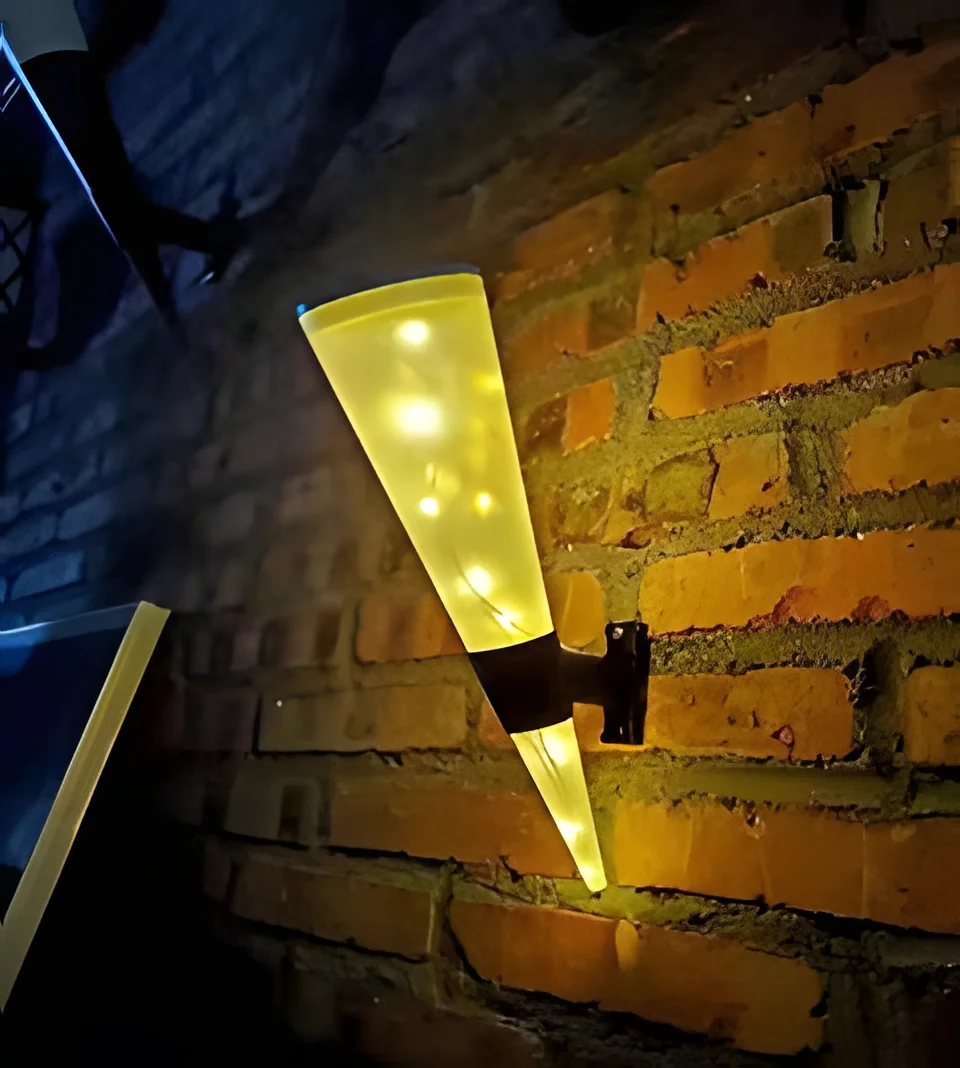 Solar wall mount light Wireless Waterproof Outdoor Solar Wall Lights Outdoor Lights for Front Door Backyard Garage Deck