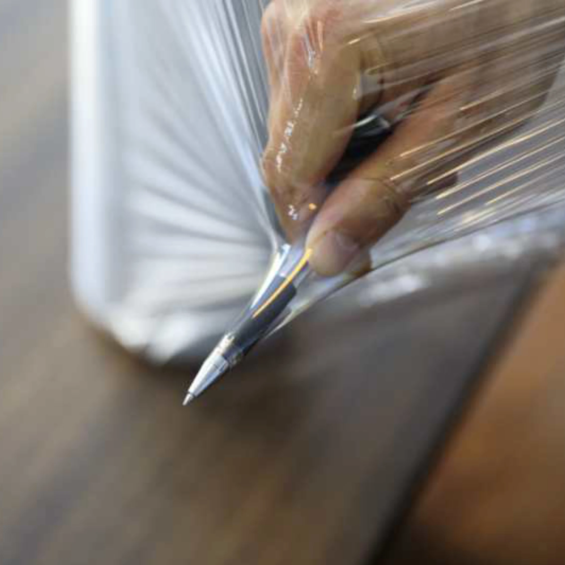 20inch Soft LLDPE Polyethylene Hand Stretch Film Moisture-Proof Wrapping Film for Packaging & Factory Use 50cm Width