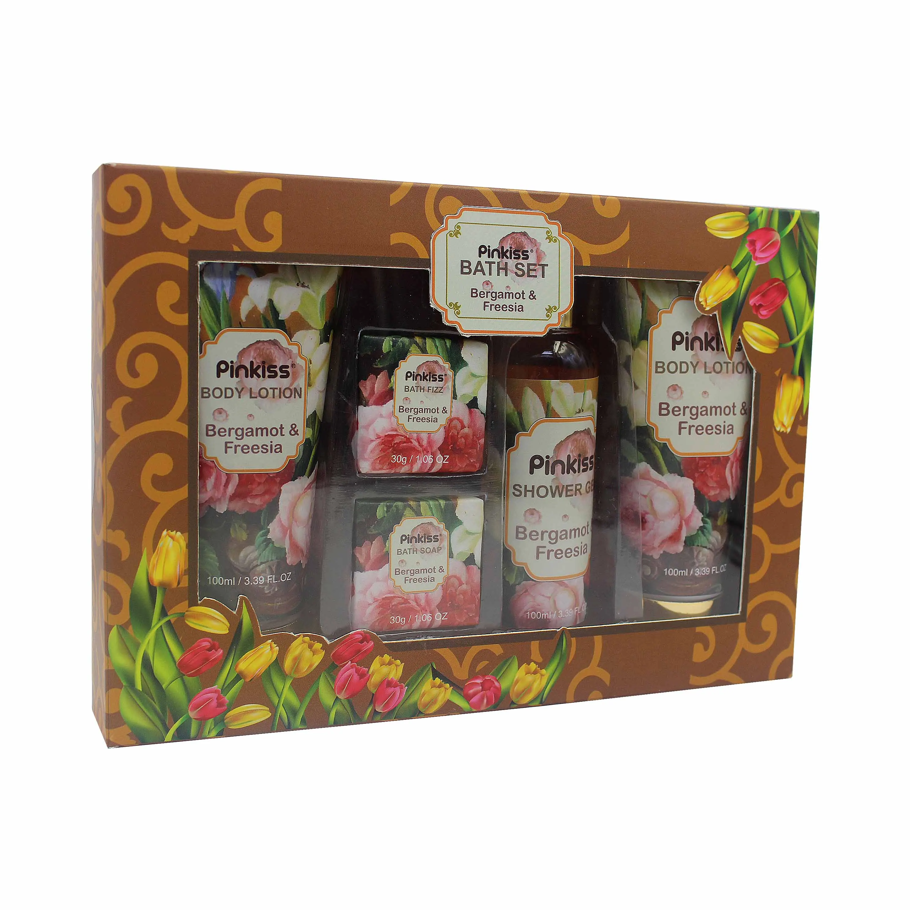 The Hot Selling Mini Shower gel Body Lotion Travel Hotel Home Spa Gift Set Convenient to Carry for men and women boys and girls