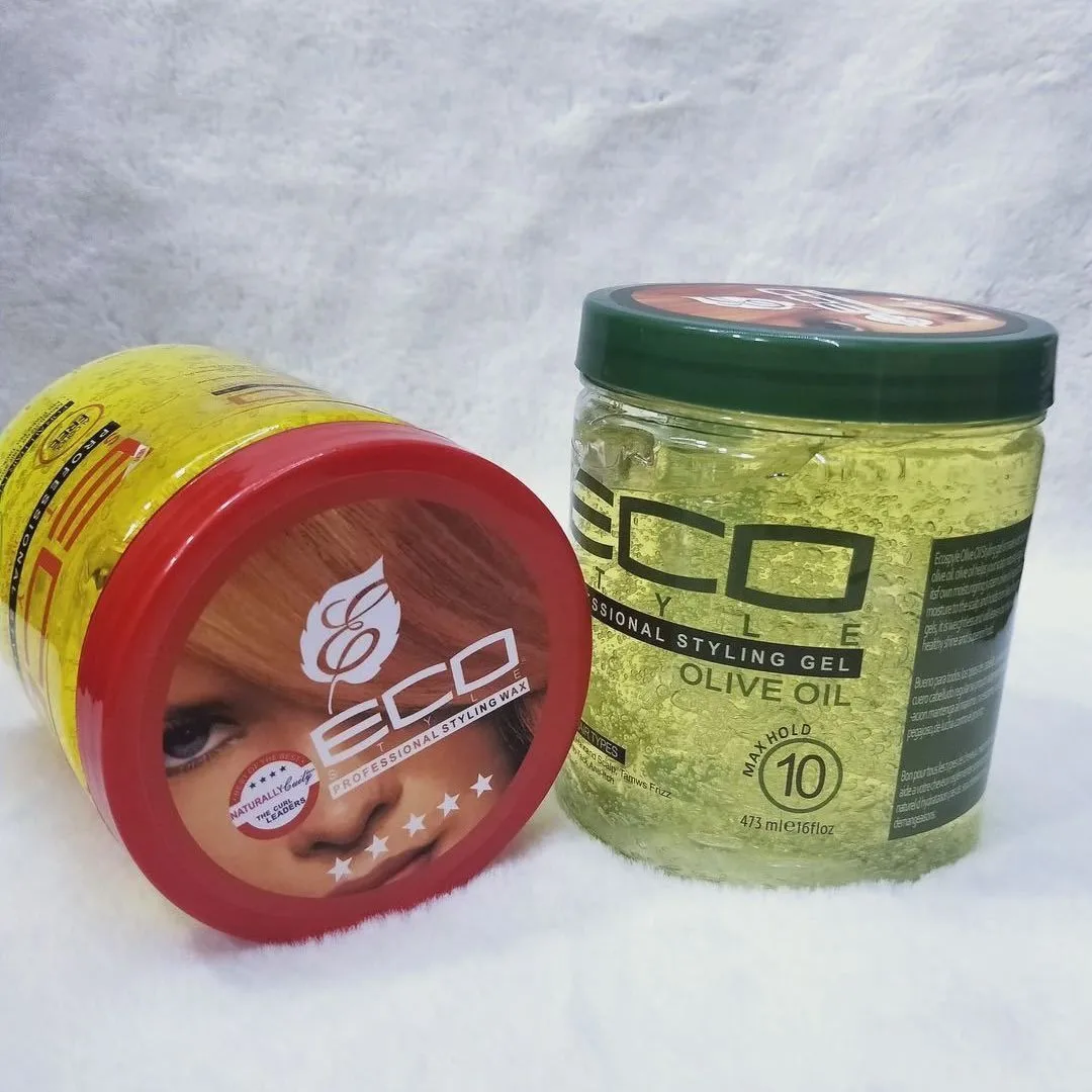 Eco Styler Styling Gel, Professional Olive Oil, Max Hold 8 Oz for all hair types 473ml capacity