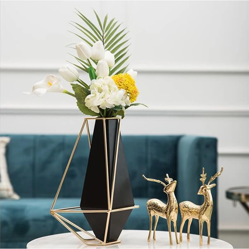 2021 new arrival european style planter stand metal indoor party decorative