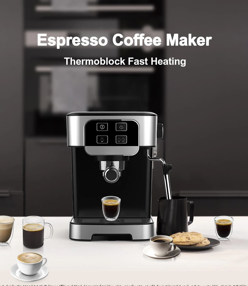 2022 3 in 1 Professional Espresso coffee Machine Commercial Espresso Machine Coffee Maker