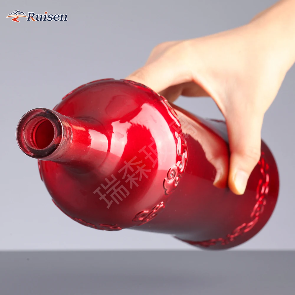 Custom Logo Cheap Chinese Love Life Organic Dry Red Wine500ml 750ml 1000ml