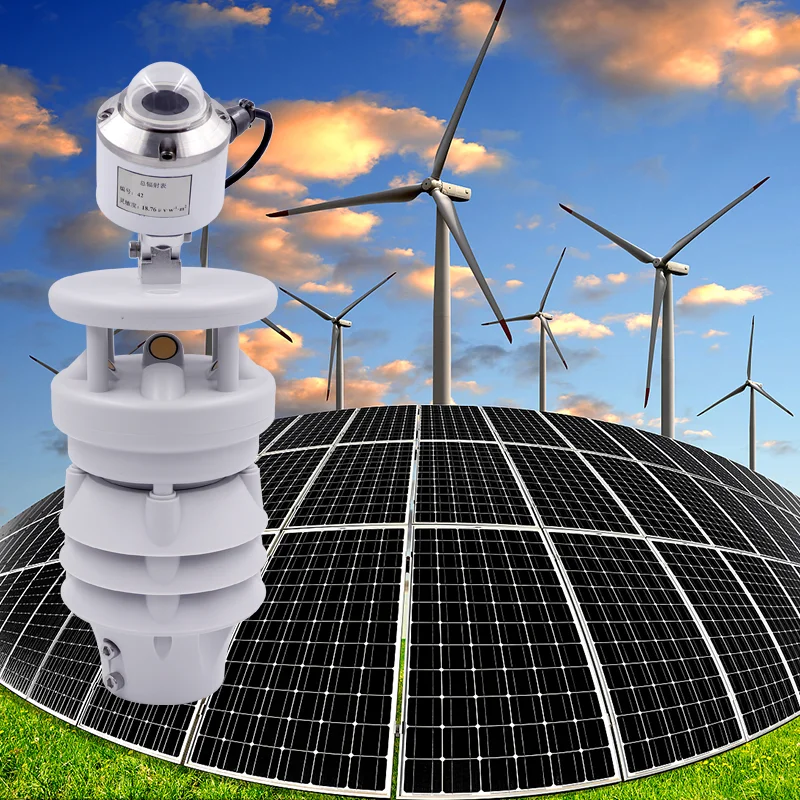 Thermopile radiation weather station With PC Software