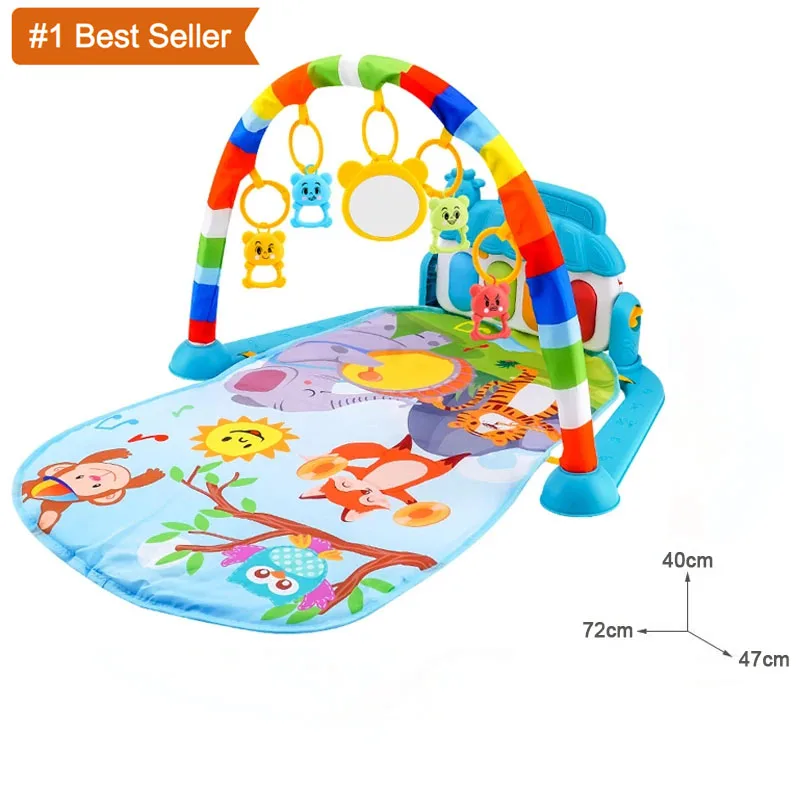 Jumon Kid Rug Puzzle Mat Carpet Piano Keyboard Baby Toy Playmat Fitness Frame Baby Musical Activity Gym Playmat