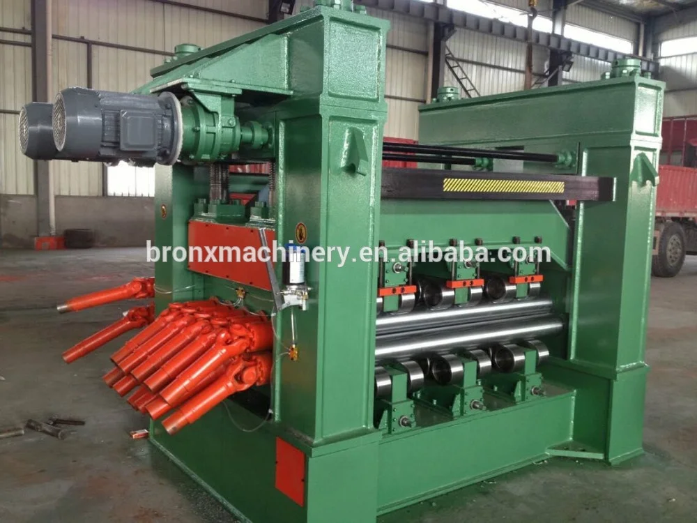 
New product fourfold steel plates straightening machine 