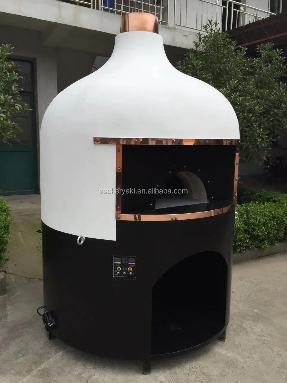 
90 Seconds Bakery commercial Lava Stock rotating pizza oven Wood and Gas Italy 