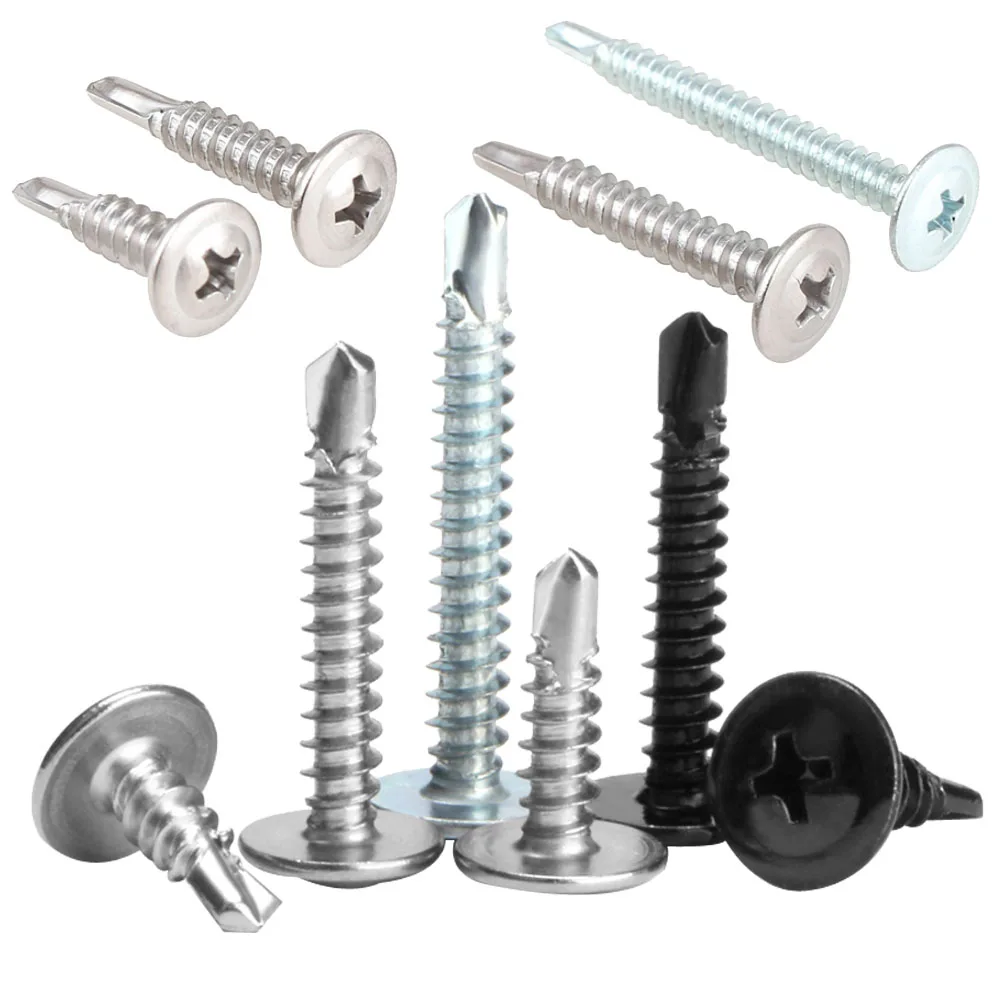 SS 304 building Stainless steel drilling roofing screw for wood self-drilling tapping screw