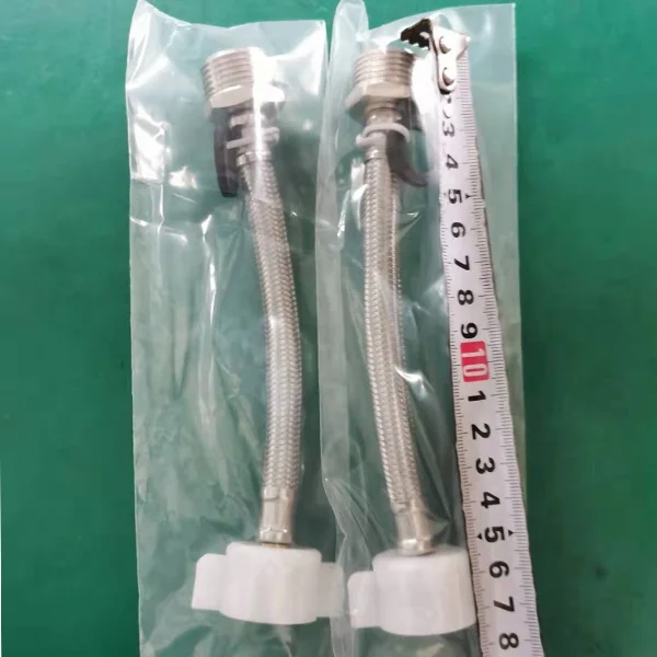 TOTO 6 Inch Extension Hose,Toilet connector hose, North American 6 inch Toilet FleXIble Hose 7/8 male,7/8 female BH602