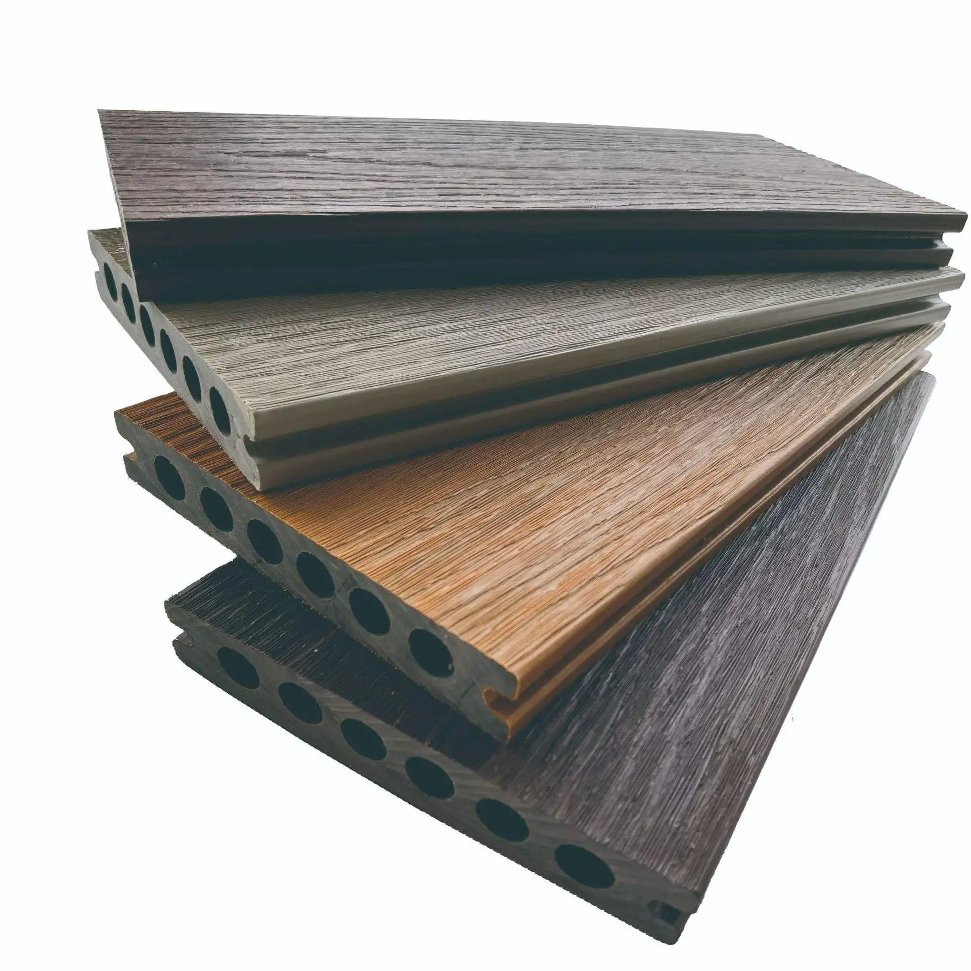 Customizable Colors from Natural to Vibrant Durable Composite Decking,Durable High Strength Composite Decking Sheets