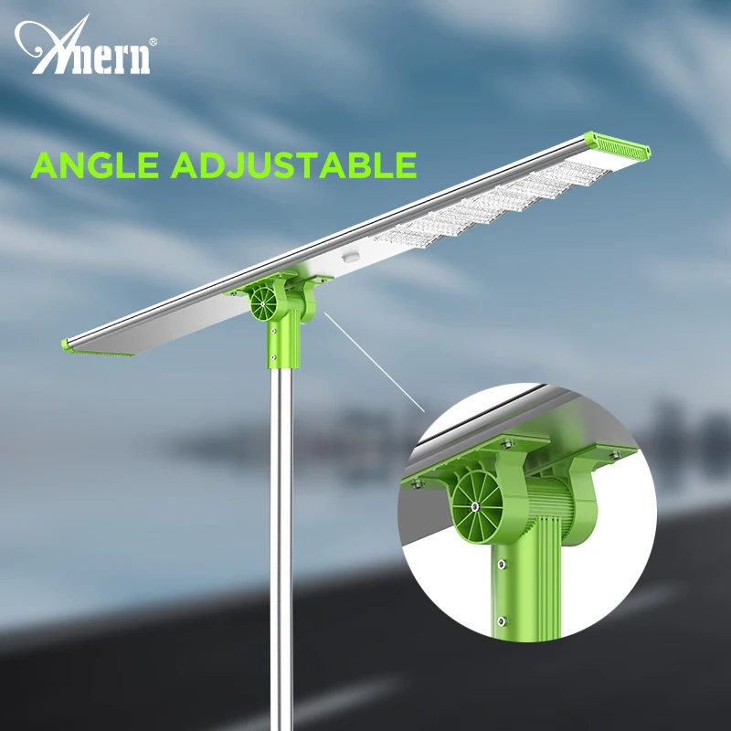 commercial 80 watt solar led  all in one street light with remote