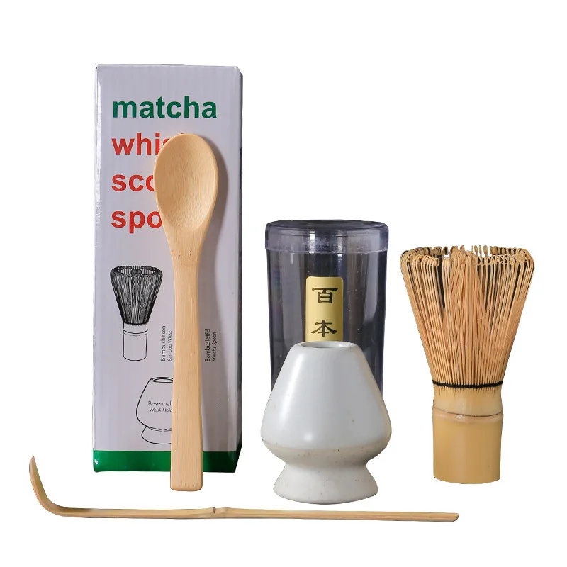 Free sample Matcha Green Tea Gift Set Bowl Colorful Ceramic Pottery Matcha Bowl Set