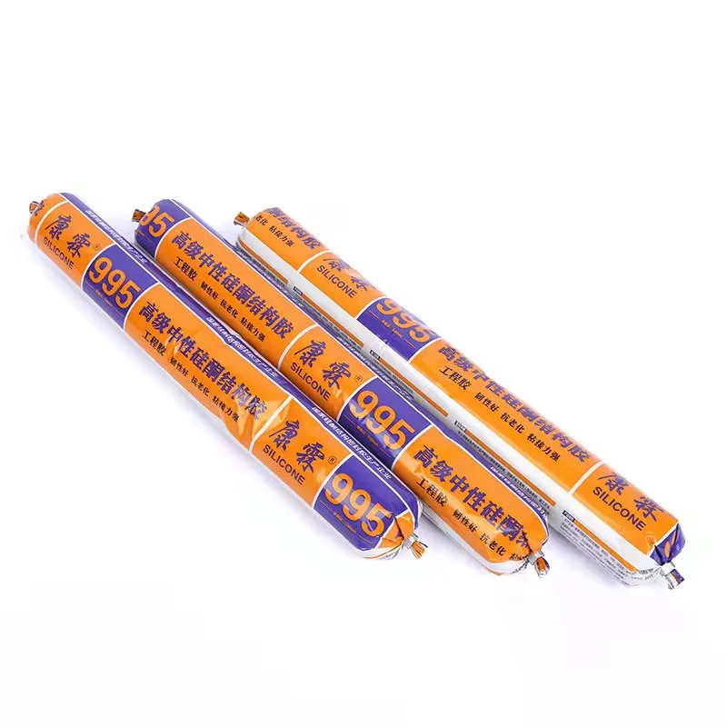 Low Shrinkage Age Resistant Liquid Production Line Silicone Sealant Silicon