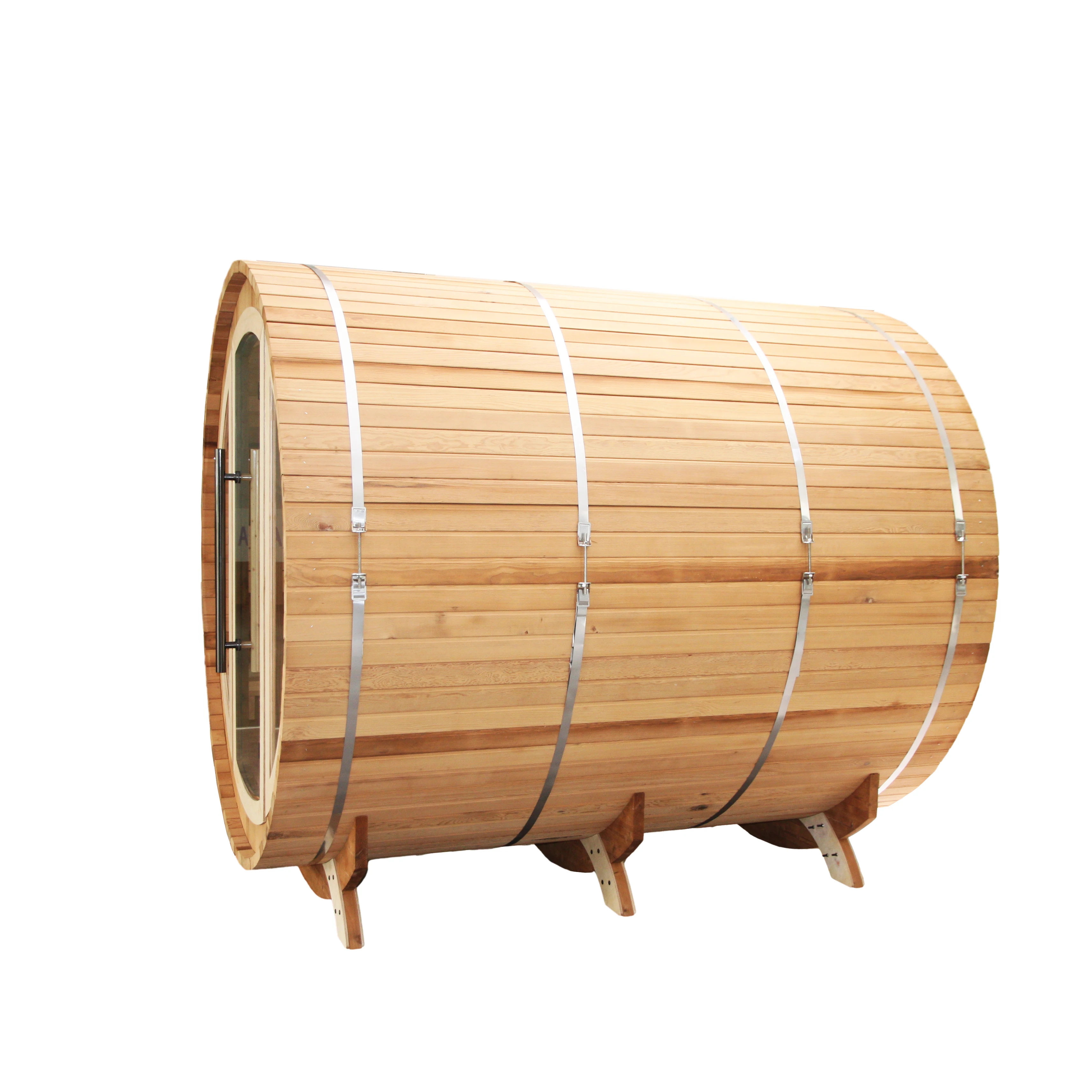 Luxury Sauna Barrel Sauna With Wood Stove