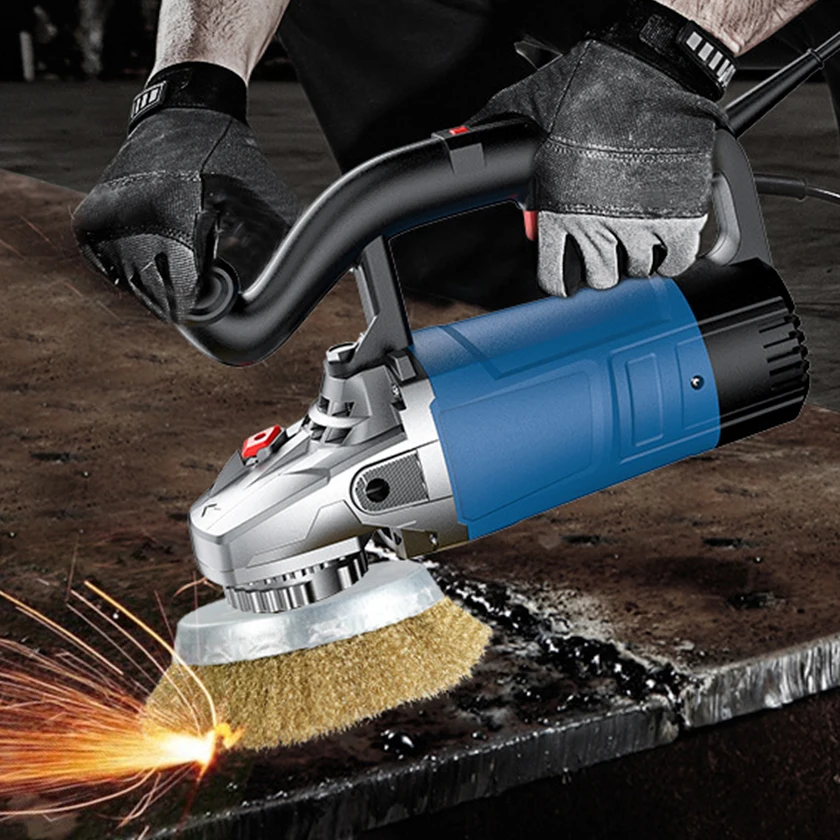 2024 NEWEST Concrete Grinder Diamond 3800W Handheld Concrete Wall Surface Grinder Scarifier