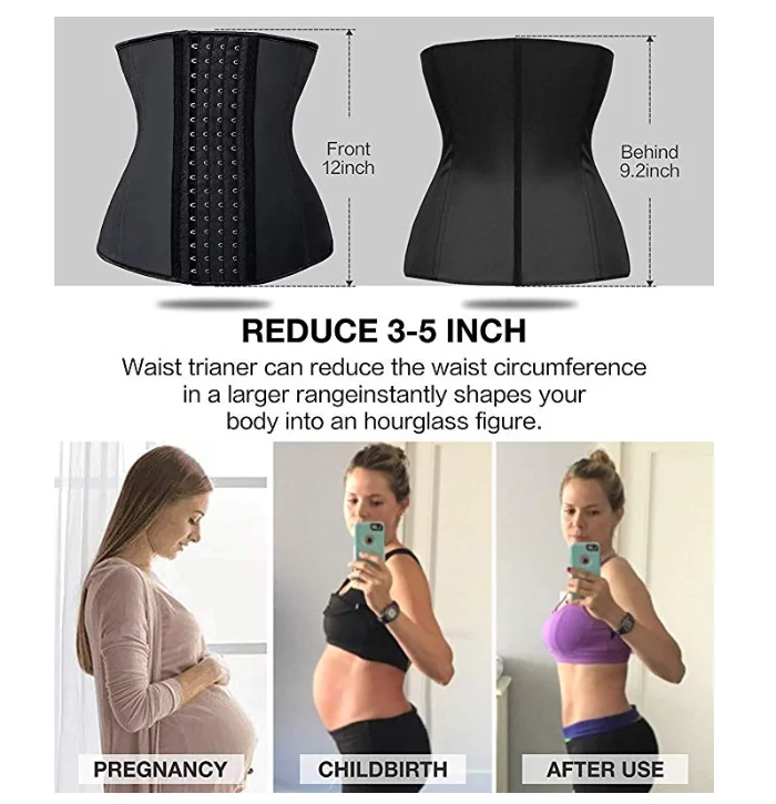 
Wholesale plus size ladies belly body shaper women slimming waist trainer sexy corset 