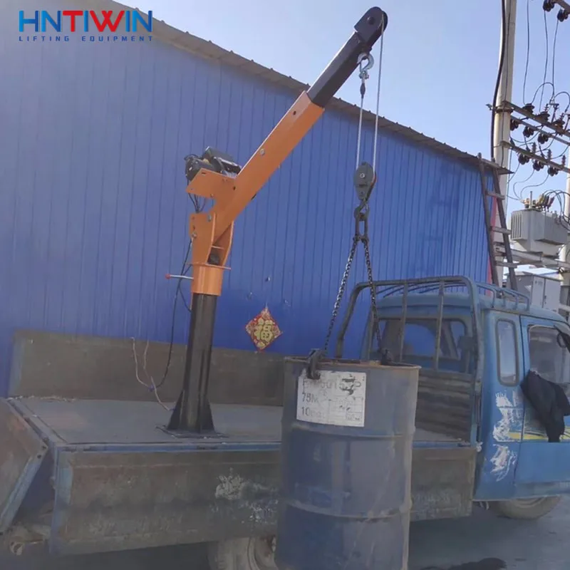 CE High Quality Factory Price 500kg 1000kg Mini Small Vehicle Mounted