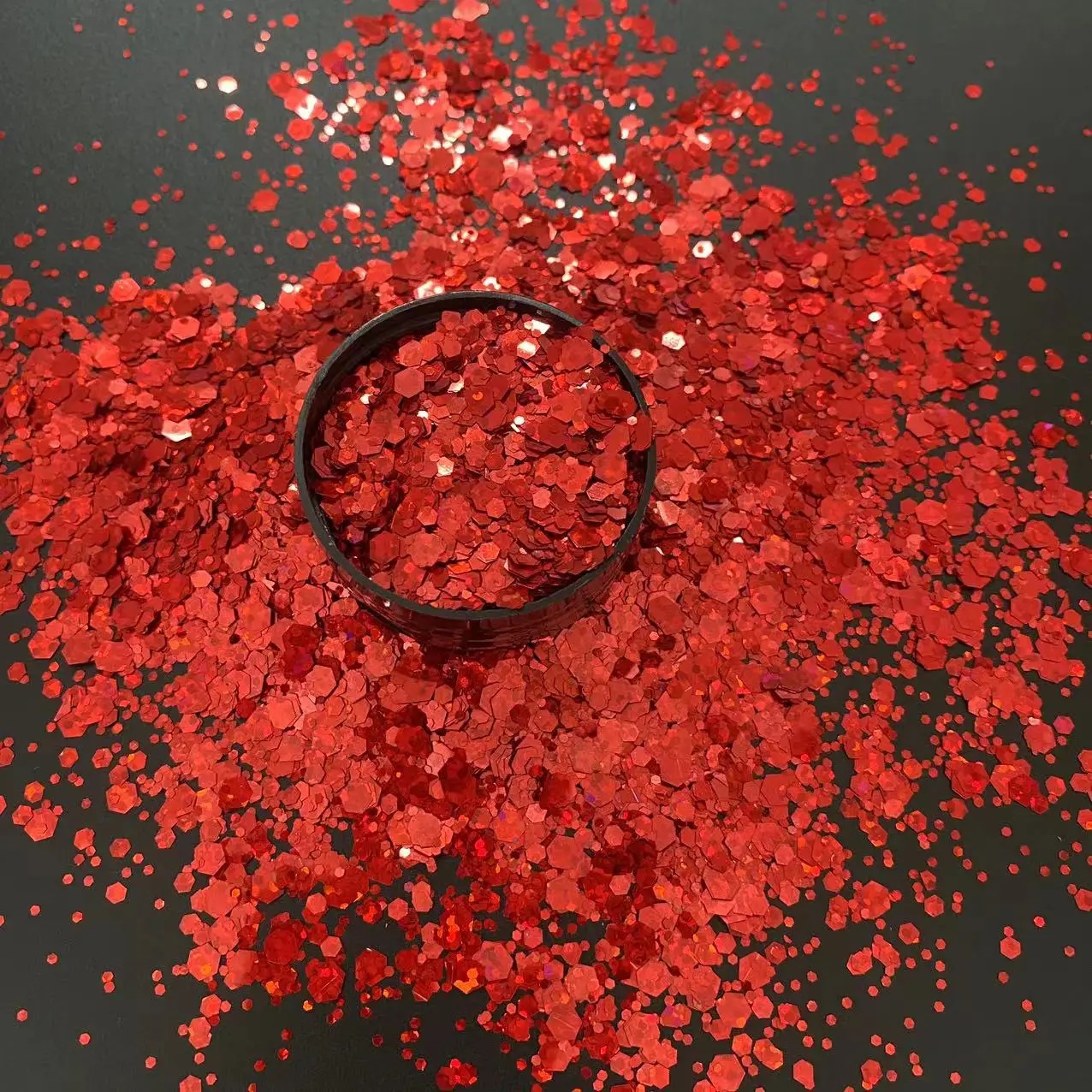 Chunky Mixed Sequins Bulk Color Shifting Glitter Iridescent Glitter Powder Bulk