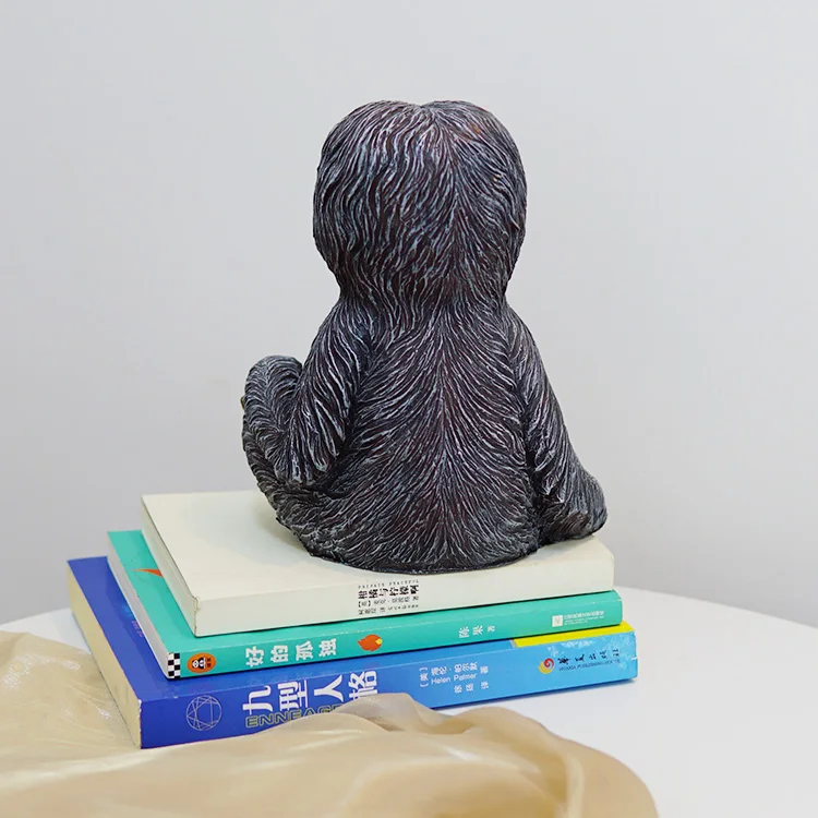 Best selling hand-made exquisite eco-friendly sloth animal  resin crafts   home decoration holiday  kit set epoxy mo