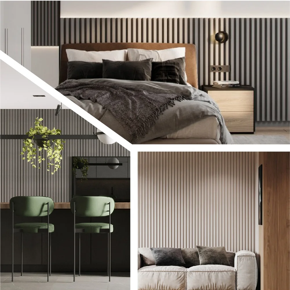 Factory interior ceiling WPC wall board decoration wall panels