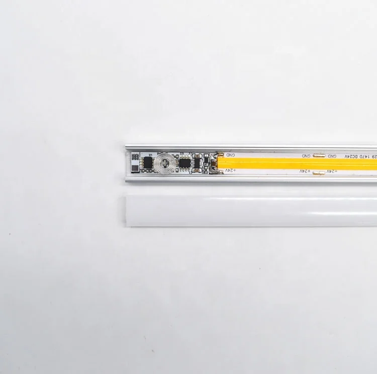 YIDUN 12 В алюминиевый профиль Светодиодная лента сенсорный датчик диммер для дизайна интерьера гардероба или внутреннего пространства