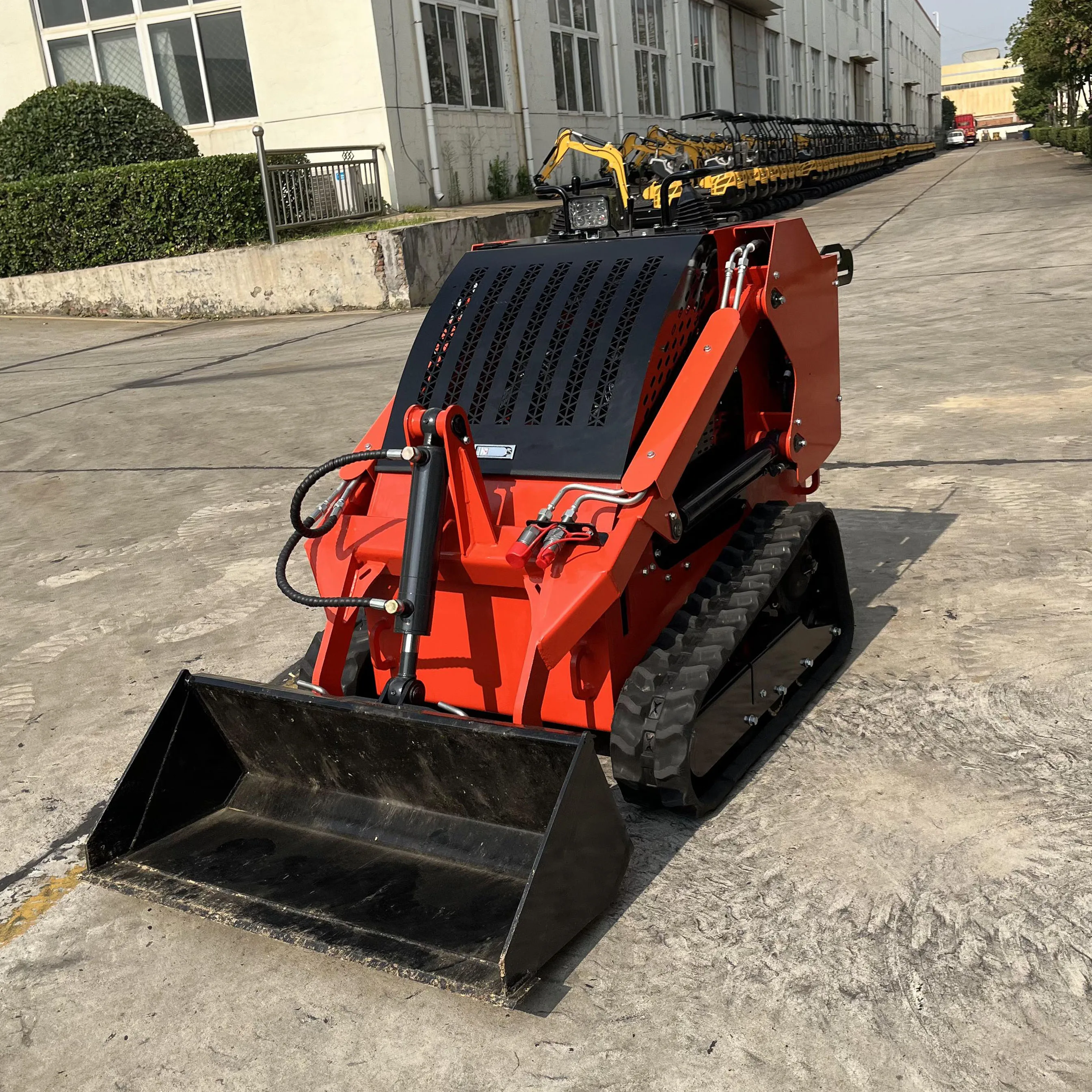 Stump Grinder Attachment EPA Mini Skid Steer Loader CE Mini Skid Digger
