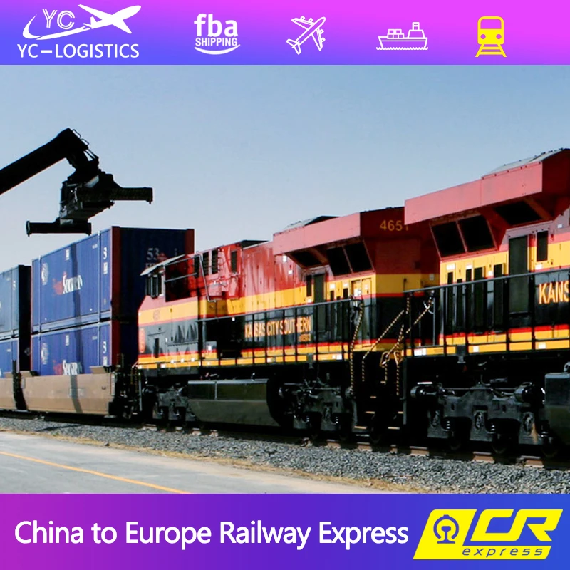 railway freight from china to Spain/Italy Europe ddp door to door international shipping rates