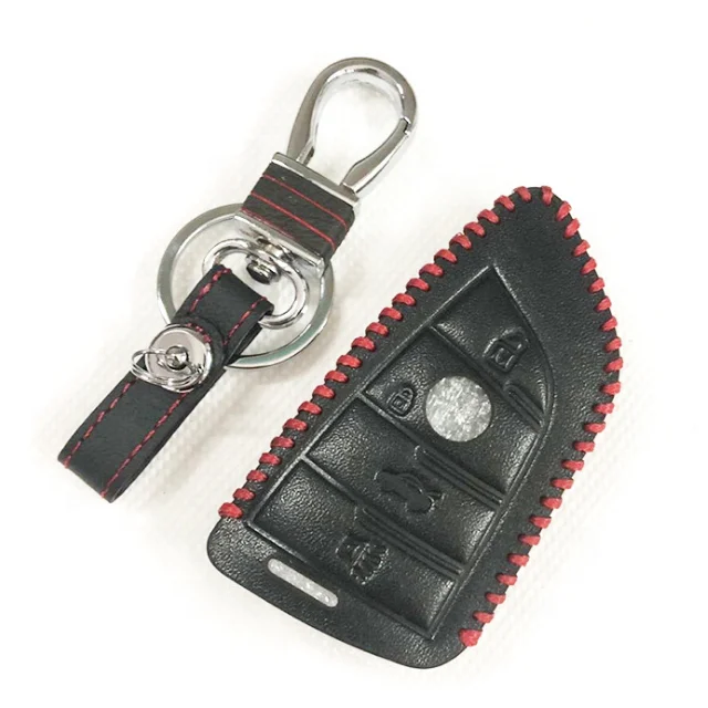 Кожаный чехол для ключей bmw серии X1 X5 X6 X5M X6M