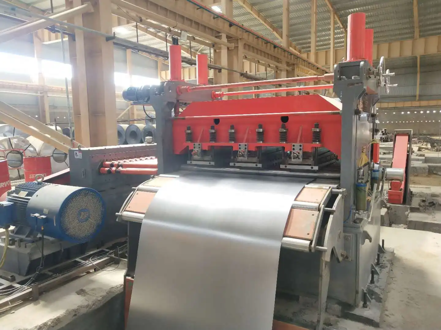 High Quality Leveling & Straightening Steel Cutting Machine Stainless Steel Coil Cut to Length Line Equipment