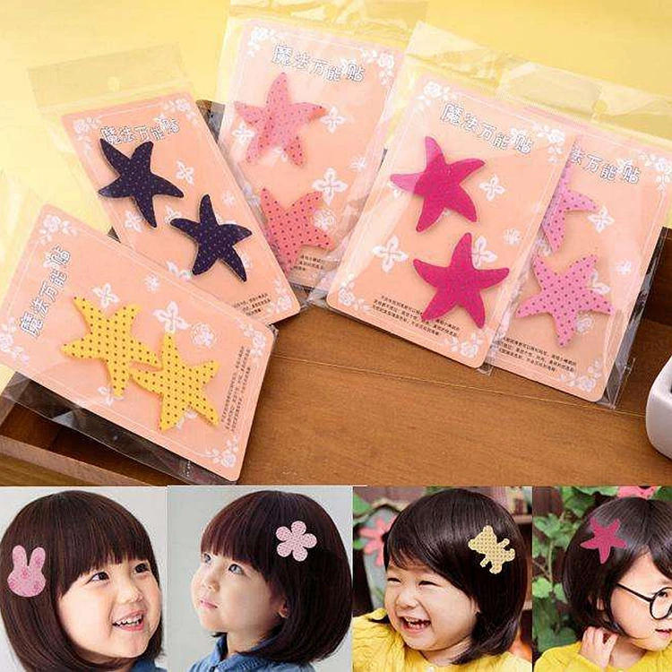 printed Logo Nylon black color Hair Gripper Hair Salon Hair Grippers for Men and Women