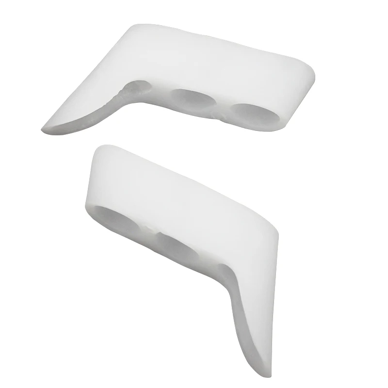 Pinky Toe Splints разделитель Bunion корректор 2 отверстия колодки для облегчения небольшой шины