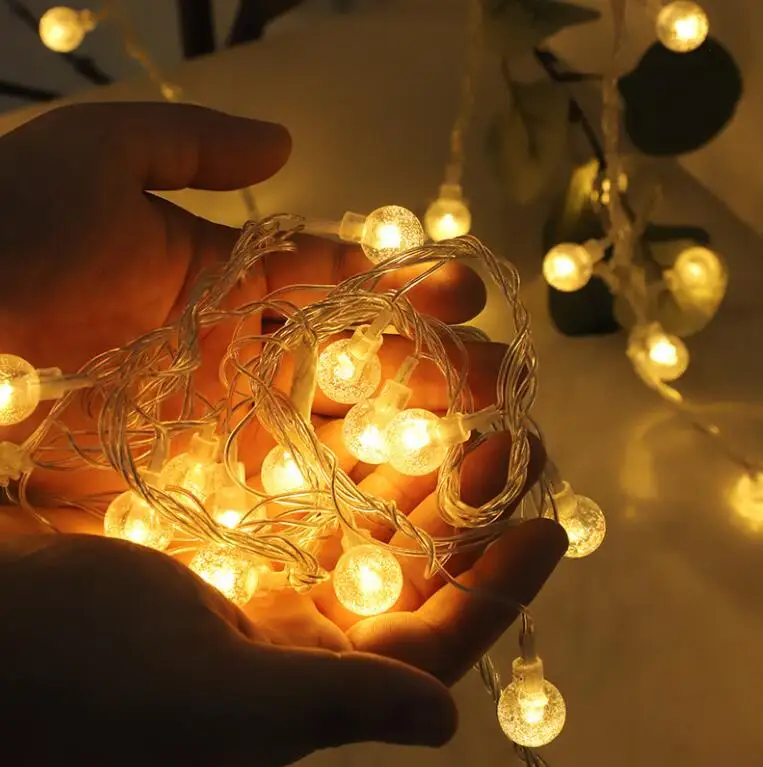 Hot sales CE ROHS BSCI certificate clear wire with fiber optic led christmas lights garland