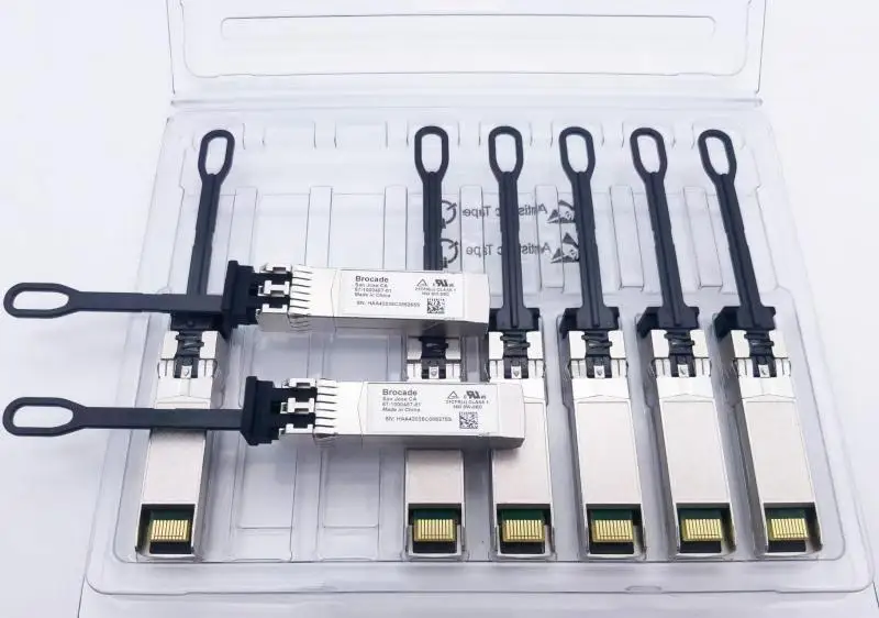Communication Optical Brocade XBR-000439 32G FC LWL 10km SFP+ Optical Transceiver, 8-pack 57-1000486-01