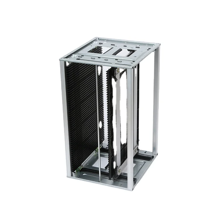 Anti-static plastic base ESD holder SMT storage magazine rack for pcb plate