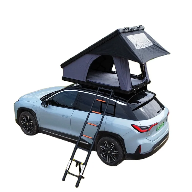 hard-shell-roof-top-tent rooftop aluminum hard shell roof top tent 2 person gary best suv aluminum car roof tent